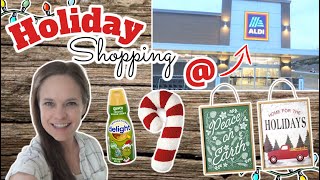 NEW Aldi Shop With me amp Haul  Christmas Aldi Finds 2023 [upl. by Airtina]