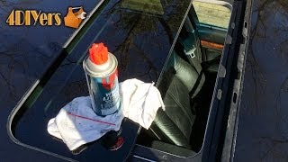 How to Maintain your Sunroof Tips [upl. by Noyr61]