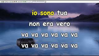 Lucio Battisti  La spada nel cuore Karaoke Devocalizzata [upl. by Rezzani]