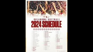 OU Softball Full schedule is released [upl. by Drusilla675]