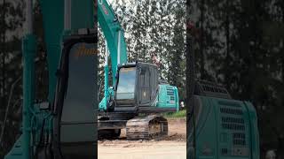 Kobelco excavetor kobelcosk200 youtubeshorts shortsfeed [upl. by Atineg]