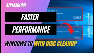 Windows 10 Disk Space Cleanup Guide for Faster Performance  cara disc cleanup windows 10 [upl. by Garson]