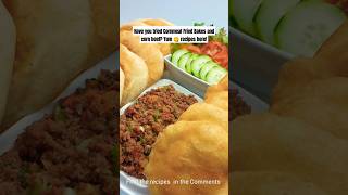 Want to LEARN how to Make Cornmeal Fried Bakes It is A Caribbean Classic food breakfast shorts [upl. by Nosyt]