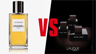 БИТВА ТИТАНОВ CHANEL SYCOMORE vs LALIQUE ENCRE NOIRE  ОБЗОР АРОМАТА  Fragrance Review [upl. by Ransell]