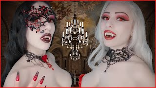 ASMR VAMPIRE SISTERS  YOU ARE A VAMPIRE [upl. by Enigroeg85]