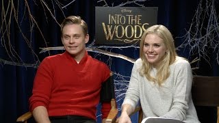 Billy Magnussen amp Mackenzie Mauzy on Into The Woods [upl. by Imailiv338]