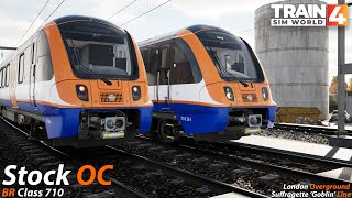 Stock OC  London Overground  Train Sim World 4 4K 60FPS [upl. by Naasar]