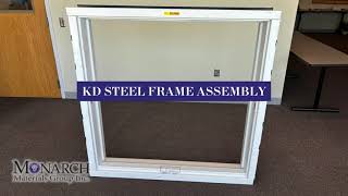 Knock Down KD Steel Frame Assembly  Monarch Materials Group [upl. by Hutchins61]