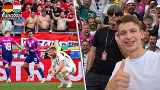 GERMANY STUN HUNGARY to QUALIFY FOR LAST 16 in EURO 2024 [upl. by Gnivri]