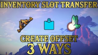 3 Ways to Generate Offset for IST  Inventory Slot Transfer  BOTW [upl. by Ulrikaumeko]