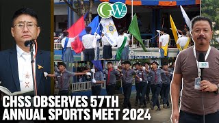 DMP CHSS HOLDS 57TH ANNUAL SPORTS MEET 2024 [upl. by Suoinuj]