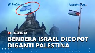 Bendera Israel Dicopot di Balai Kota Sheffield Inggris Diganti Bendera Palestina [upl. by Sidnala]