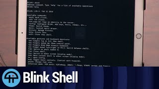 Blink Shell Mosh and SSH Review [upl. by Rape539]