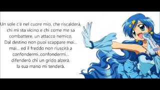 Mermaid Melody Principesse sireneTorno nell oceano Hanon song con testo [upl. by Niltiak]