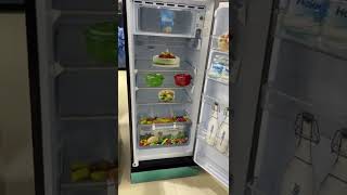 Haier 195 L 4 star single door fridge low power consumption [upl. by Ardnosak548]