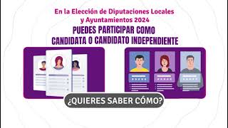 Spot Institucional del IEEM Convocatoria para participar como Candidata o Candidato Independiente [upl. by Keeler]