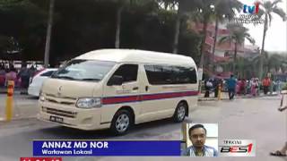 TERKINI LAPORAN KEJADIAN KEBAKARAN DI HOSPITAL SULTANAH AMINAH JB 1135 AM 25 OKT 2016 [upl. by Enomes]