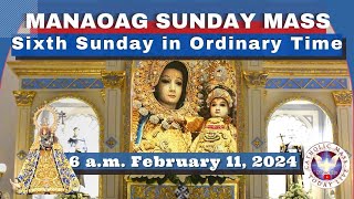 SUNDAY MASS TODAY at OUR LADY OF MANAOAG CHURCH Live 600 AM Feb 11 2023 [upl. by Aytac]