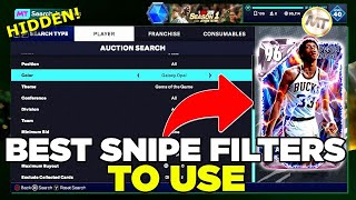 BEST SNIPE FILTERS IN NBA 2K25 MYTEAM FAST MT PROFIT FROM THESE HIDDEN FILTERS [upl. by Spillar]