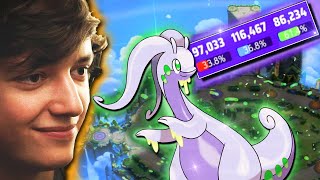 World Class Player Lutano Covers Theia Sky Ruins With Goo  Pokemon Unite Goodra [upl. by Garey245]