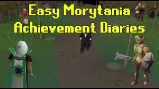 Achievement Diary  Easy Morytania tasks  OldSchool Runescape [upl. by Nnaylrebmik832]