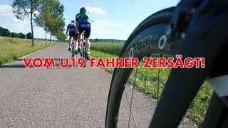 Kleines Radrennen Vom U19 Radfahrer zersägt [upl. by Hachmin]