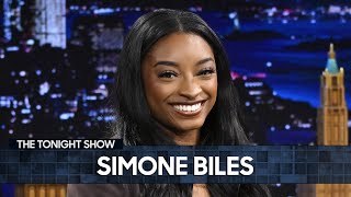 Simone Biles Talks Possibility of Competing in 2028 Olympics and Meeting Tom Cruise in Paris [upl. by Olivia]