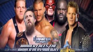 WWE Elimination Chamber 2013 Full Match Card [upl. by Kraska]