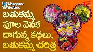 Bathukamma History  Floral Festival 2017 [upl. by Matthia]