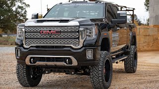 2020 GM 2500HD 7inch Suspension Lift Kit by Rough Country [upl. by Kcirdlek427]