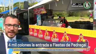 4 mil colones la entrada a Fiestas de Pedregal [upl. by Deidre]