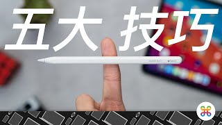 Apple Pencil 五大必備技巧！這樣用，才有效率！ [upl. by Betthezel169]