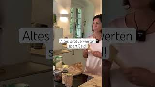 Altes Brot verwerten spart Geld shorts bread nowaste [upl. by Ezara]