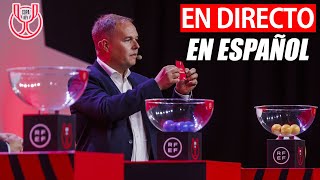 🔴SORTEO DE LA COPA DEL REY 2324 OCTAVOS DE FINAL EN DIRECTO EN ESPAÑOL  BARÇA HOY [upl. by Carson]