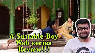 A SUITABLE BOY WEBSERIES REVIEW [upl. by Boyce992]