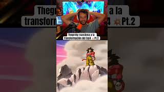 Thegrefg reacciona a la transformación del Ssj4 pt2 supersaiyan4 transformation thegrefg twitch [upl. by Bidle]