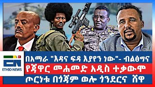 በአማራ quotእዳና ፍዳ እያየን ነውquot  ብልጽግና የጃዋር መሐመድ አዲስ ተቃውሞ ውጊያው በጎጃም፣ ወሎ፣ ጎንደርና ሸዋ November 12 2024 [upl. by Peace664]