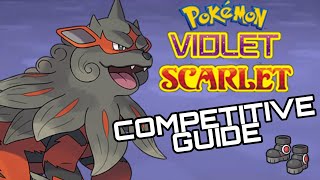 HISUIAN ARCANINE COMPETITIVE MOVESET GUIDE  How to use Hisuian Arcanine in Pokemon Scarlet Violet [upl. by Leidba]