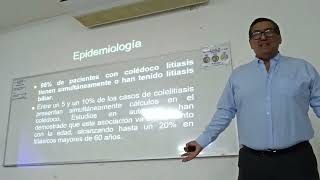 Clase Coledocolitiasis Colangitis [upl. by Cirre]