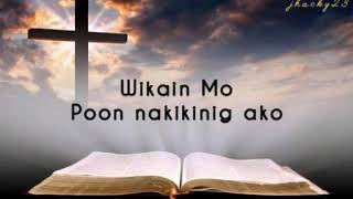 ALELUYA WIKAIN MO with lyrics Jhacky23 [upl. by Cirederf]