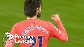 Andre Gomes pulls one back for Everton against Tottenham  Premier League  NBC Sports [upl. by Adriena]