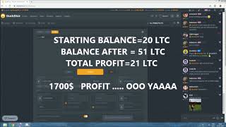 duckdice 21 LTC TO 51 LTC IN 10 MINUTE [upl. by Ahsiel]