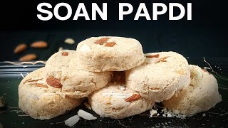 How to make soan papdi at home  Soan papdi ki recipe  Soan roll recipe  Home made soan papdi [upl. by Zarah]