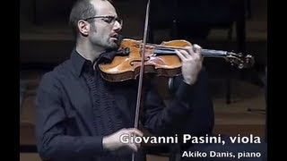 Paganini Sonata per la Gran Viola  Giovanni Pasini [upl. by Eerrahs]