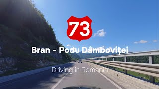 Romania DN73 Bran  Podu Dâmboviței [upl. by Llennahc341]