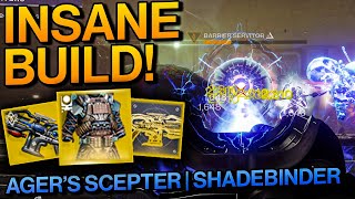 Destiny 2 NEW Agers Scepter and Shadebinder Warlock Build  INSANE EMPOWERED Agers Scepter Build [upl. by Antoinette278]