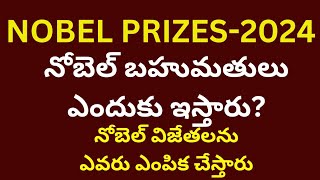 Nobel prizes 2024 and Nobel prizes full details [upl. by Dualc]