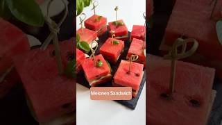 WassermelonenSandwich Fingerfood amp sommerliche Snacks selber machen 🍉🥪  REWE Deine Küche [upl. by Aivilo209]