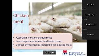 NSW Poultry Meat Industry Webinar  29 June 2023 [upl. by Nawk]