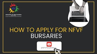 NFVF Bursary Registration Process Explainer Video [upl. by Norreht]